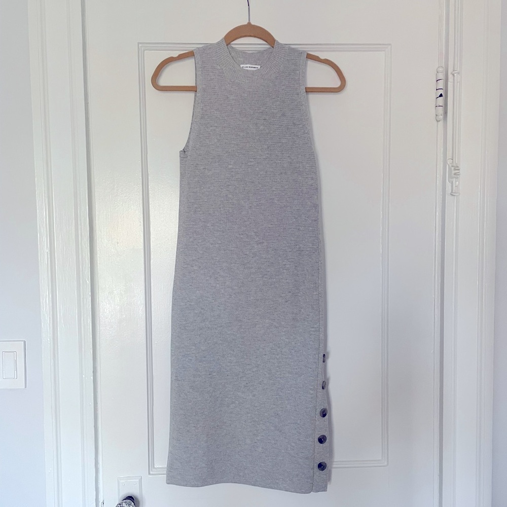 Gray Club Monaco knit midi dress